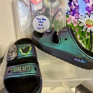 CROCS Harry Potter slides